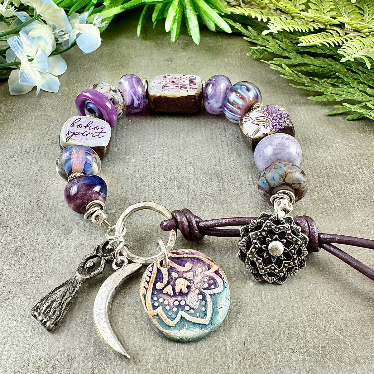 Chaos And Moondust Bracelet – Janet Miriam Designs