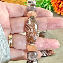 Load image into Gallery viewer, Fall Botswana Agate Bracelet