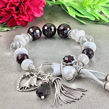 Load image into Gallery viewer, Garnet Lovers Bracelet