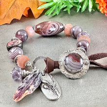 Load image into Gallery viewer, Fall Botswana Agate Bracelet