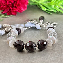 Load image into Gallery viewer, Garnet Lovers Bracelet