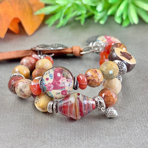 Fall Fox Bracelet