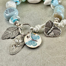 Load image into Gallery viewer, RESERVED for AM Butterfly Courage Bracelet