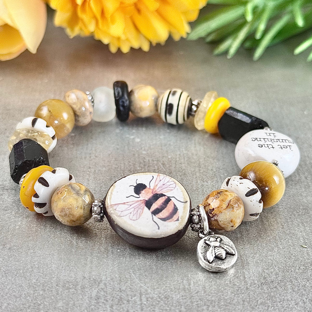 Summer Bee Bracelet