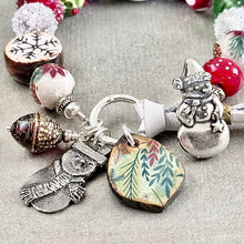 Load image into Gallery viewer, Festive Snowman Bracelet