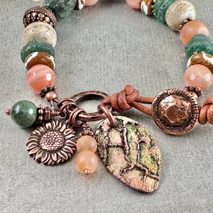 Fall Mushroom Bracelet