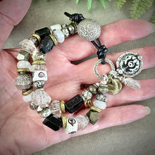 Load image into Gallery viewer, Twin Moon Steeds Bracelet