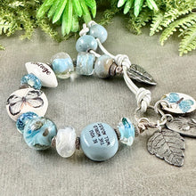 Load image into Gallery viewer, RESERVED for AM Butterfly Courage Bracelet