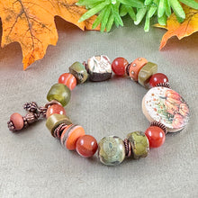 Load image into Gallery viewer, Pumpkin Harvest Bracelet