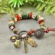 Load image into Gallery viewer, Antique Trade Bead Bracelet