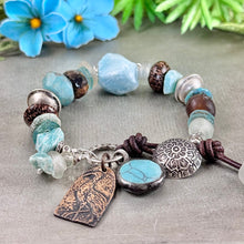 Load image into Gallery viewer, Rustic and Unique Bead Bracelet