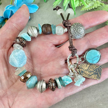 Load image into Gallery viewer, Rustic and Unique Bead Bracelet