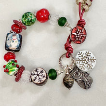 Load image into Gallery viewer, RESERVED FOR AM Two Snowmen Bracelets