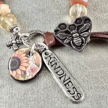 Load image into Gallery viewer, RESERVED for AM             Bee Kind Bracelet