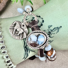 Load image into Gallery viewer, Equine Boulder Opal Bracelet