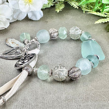 Load image into Gallery viewer, Seafoam / Aqua Bracelet