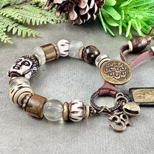 Load image into Gallery viewer, Rustic Buddha Bracelet