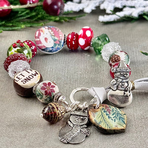 Festive Snowman Bracelet