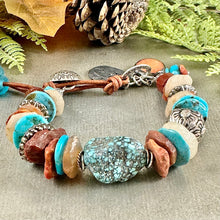 Load image into Gallery viewer, Very Chunky and Rustic Bracelet