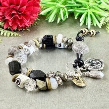 Load image into Gallery viewer, Twin Moon Steeds Bracelet