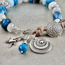 Load image into Gallery viewer, Blue Celestial Bracelet