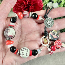 Load image into Gallery viewer, Mushroom Fairy Bracelet