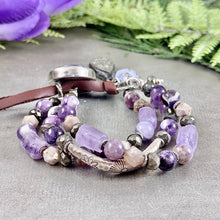 Load image into Gallery viewer, All About the Amethyst Bracelet