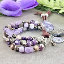 Load image into Gallery viewer, All About the Amethyst Bracelet