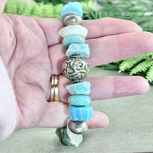 Load image into Gallery viewer, Rustic Amazonite Bracelet