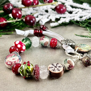 Festive Snowman Bracelet