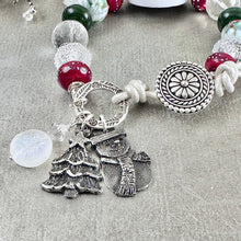 Load image into Gallery viewer, Happy Snowman Bracelet