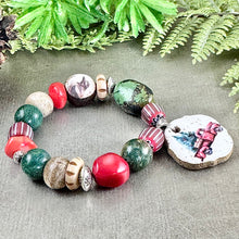 Load image into Gallery viewer, Christmas Tree Truck Bracelet