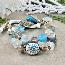 Load image into Gallery viewer, Frosty Winter Day Bracelet