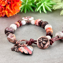 Load image into Gallery viewer, Fall Mushroom Bracelet II