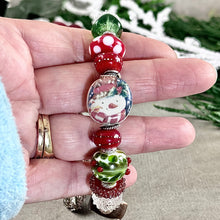 Load image into Gallery viewer, Festive Snowman Bracelet