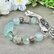 Load image into Gallery viewer, Seafoam / Aqua Bracelet