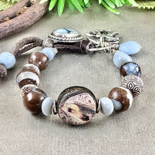 Load image into Gallery viewer, Equine Boulder Opal Bracelet