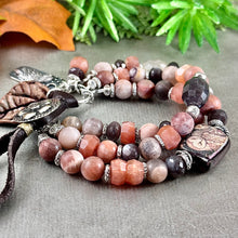 Load image into Gallery viewer, Autumn Owl Bracelet