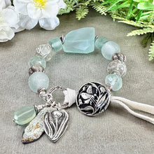 Load image into Gallery viewer, Seafoam / Aqua Bracelet