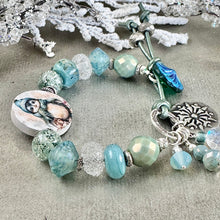 Load image into Gallery viewer, RESERVED FOR AM Winter Penguin Bracelet