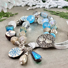 Load image into Gallery viewer, Frosty Winter Day Bracelet