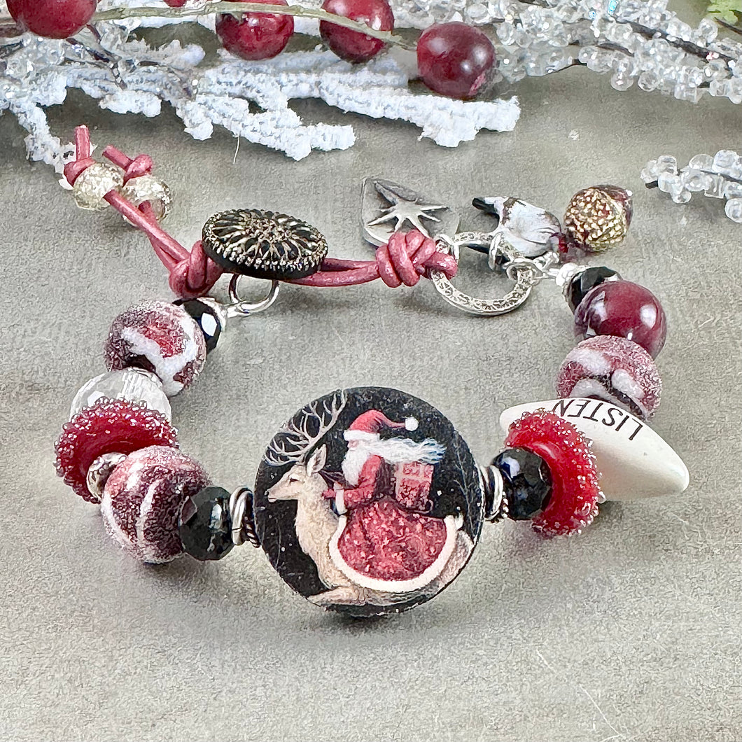 Night Flight Santa Bracelet