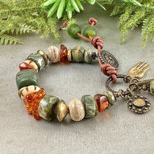 Load image into Gallery viewer, Antique Trade Bead Bracelet