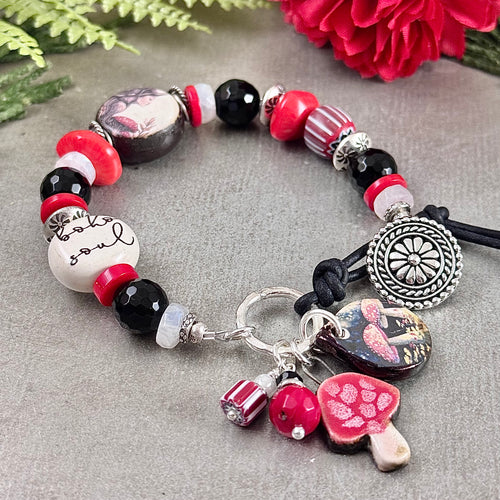 Mushroom Fairy Bracelet