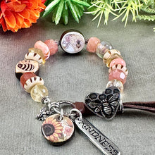 Load image into Gallery viewer, RESERVED for AM             Bee Kind Bracelet