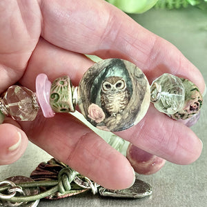 Springy Owl Bracelet