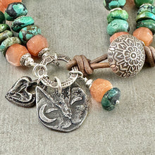 Load image into Gallery viewer, Spiral Spirit Cat Bracelet