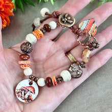 Load image into Gallery viewer, Fall Mushroom Bracelet II