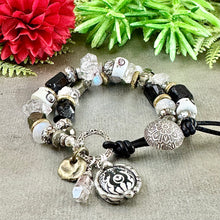 Load image into Gallery viewer, Twin Moon Steeds Bracelet