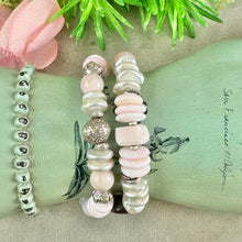 Load image into Gallery viewer, Pink Opal and Queen Conch Bracelet